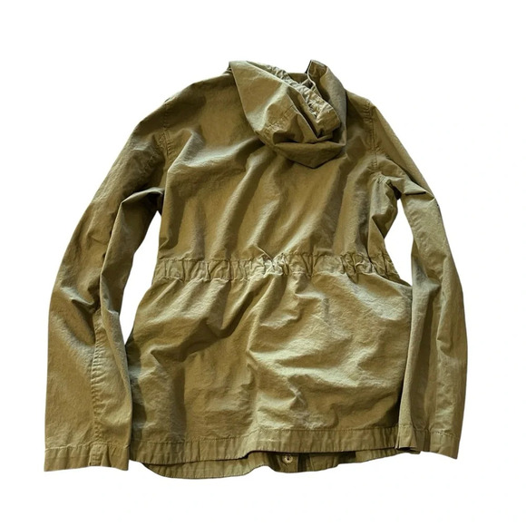 Love Tree women's medium utility military green jacket with hood - Picture 2 of 4